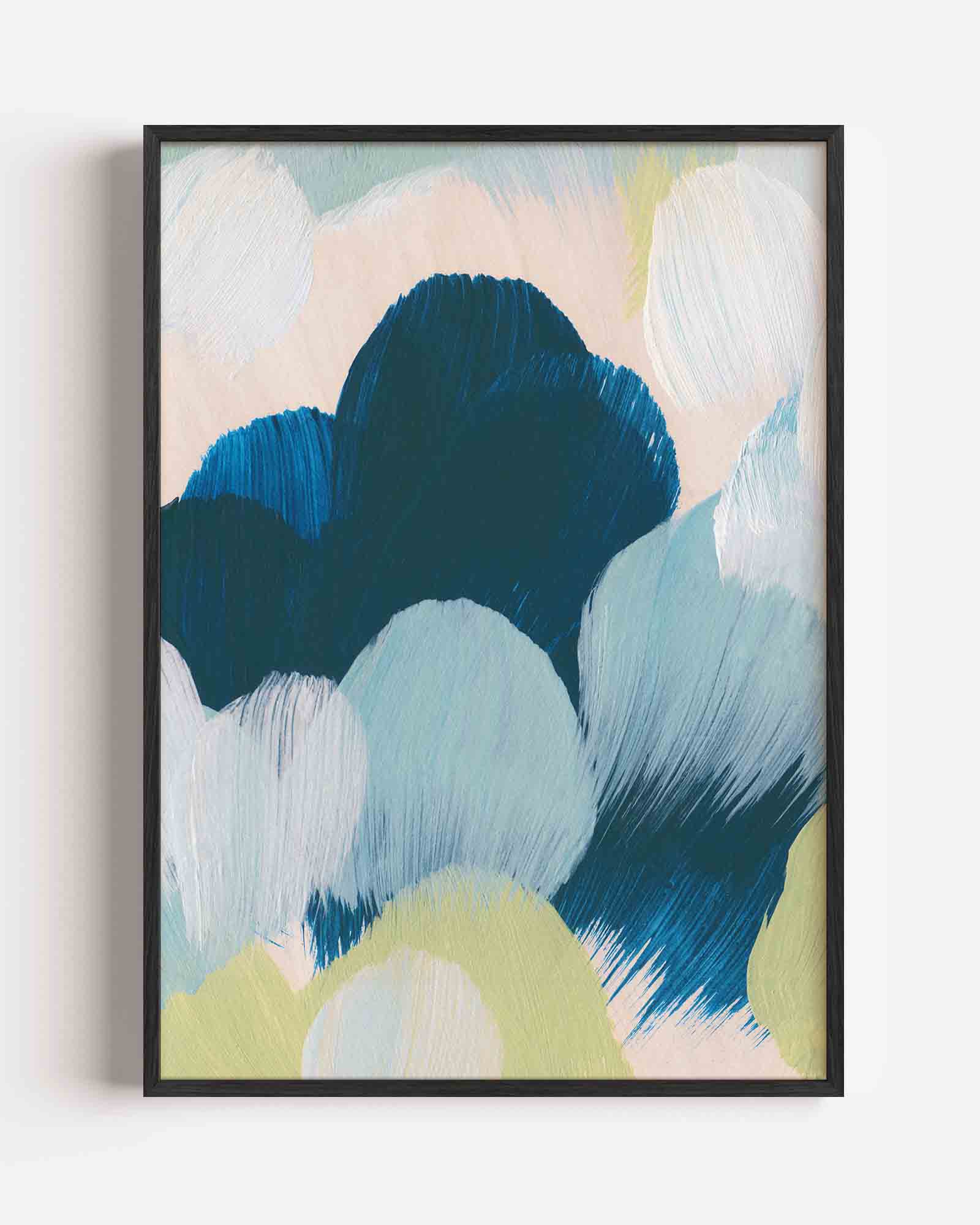 Abstracte wolken Poster