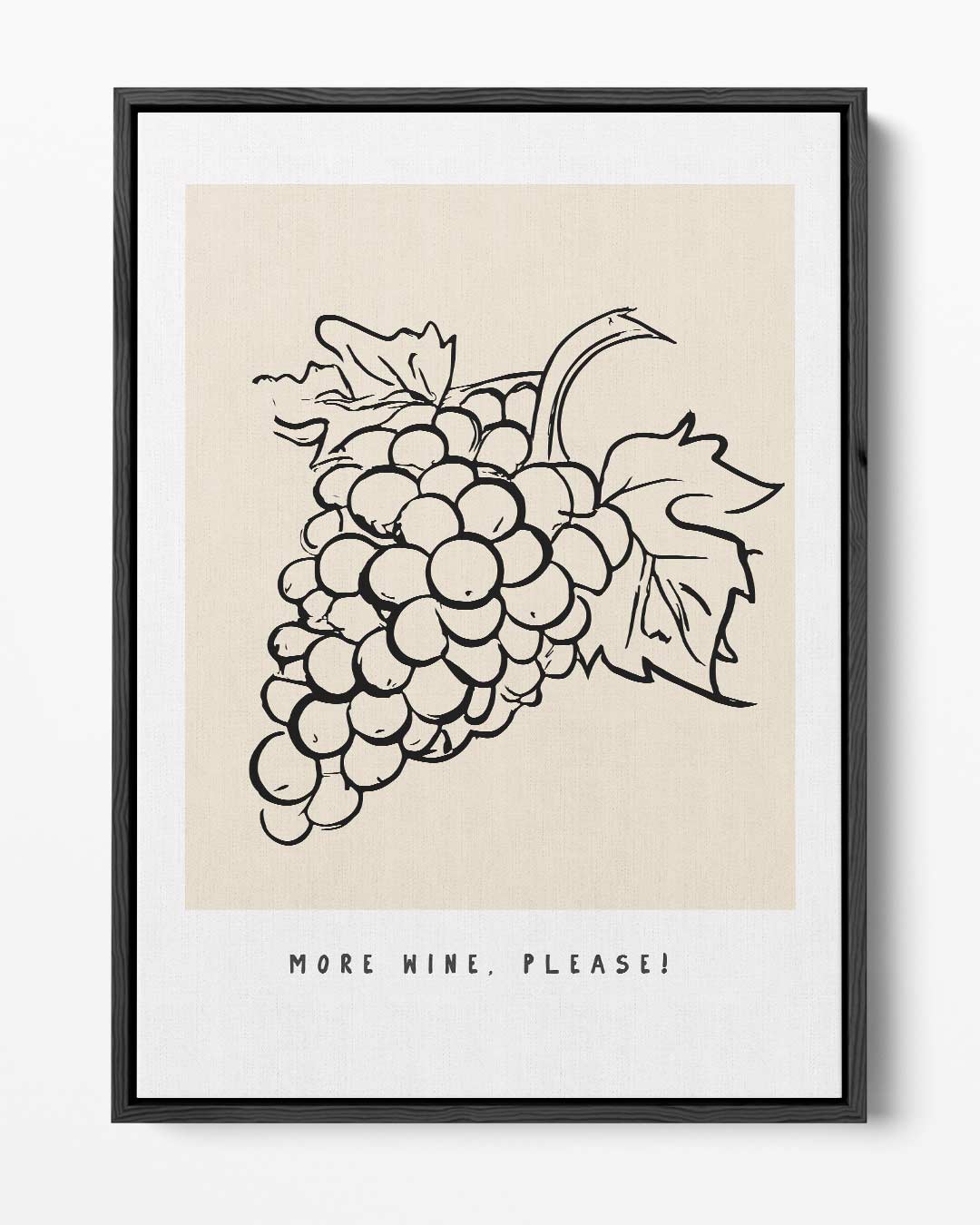 More Wine, Please! Kunstwerk-canvas-dibond-plexiglas-wanddecoratie-WallArtistic