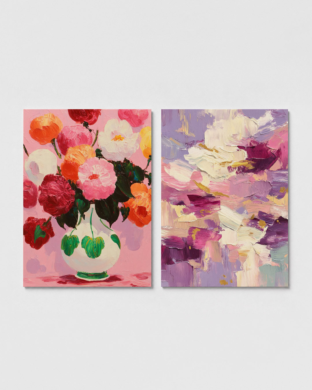 Bloemrijke kleurenpracht Posterset