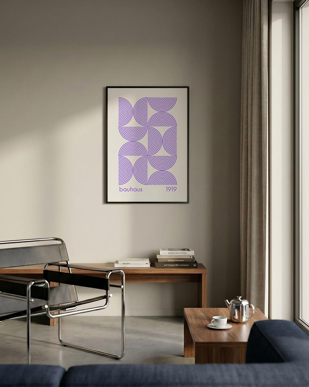 Cirkelpatroon ritme Poster