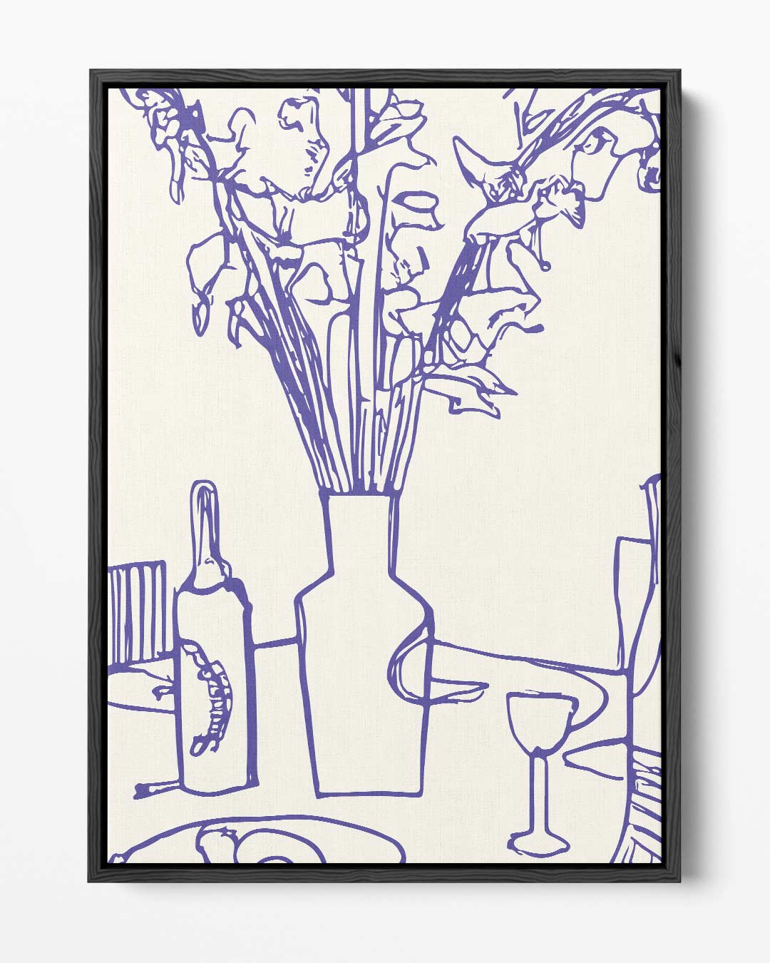 Lijnen van Leven Kunstwerk-canvas-dibond-plexiglas-wanddecoratie-WallArtistic