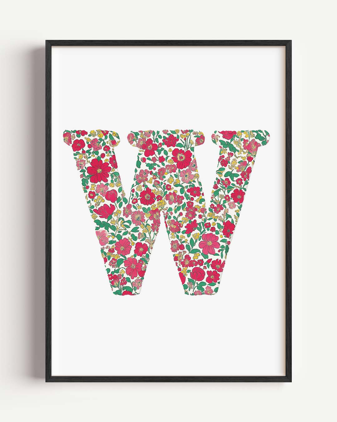 Bloemenpracht Letterposter