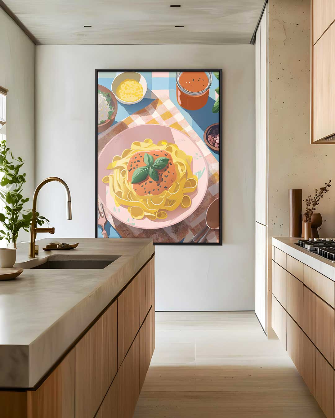 Abstract kunstwerk Kunstwerk-canvas-dibond-plexiglas-wanddecoratie-WallArtistic