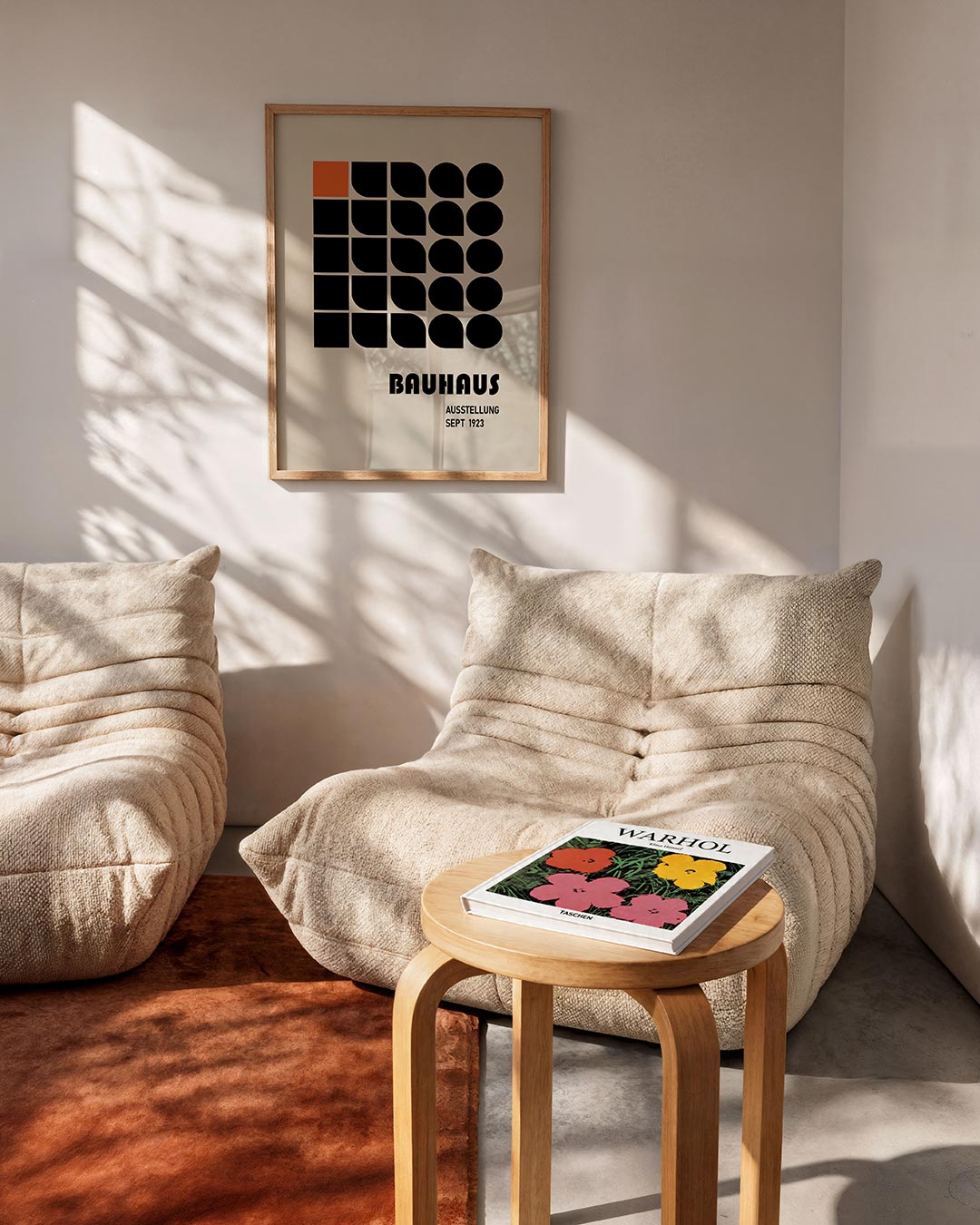 Vormritme en kleur Poster