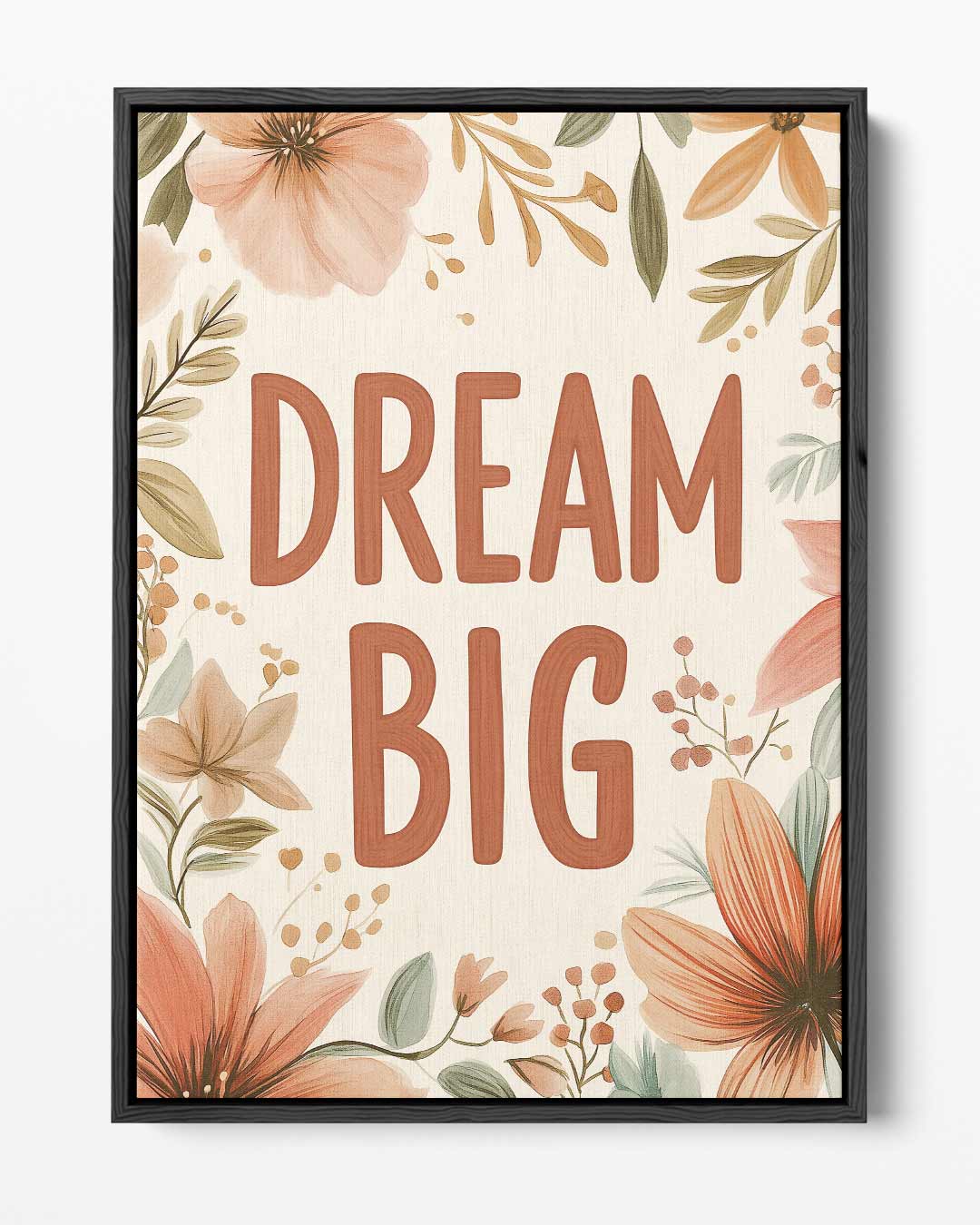 Dromerige Bloemen Inspiratie Poster Kunstwerk-canvas-dibond-plexiglas-wanddecoratie-WallArtistic