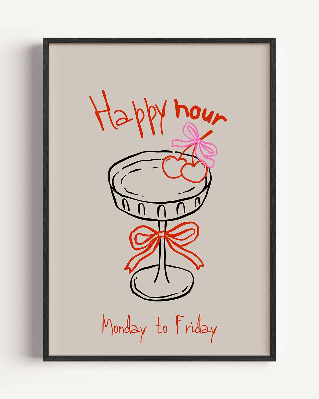 Happy Hour Poster