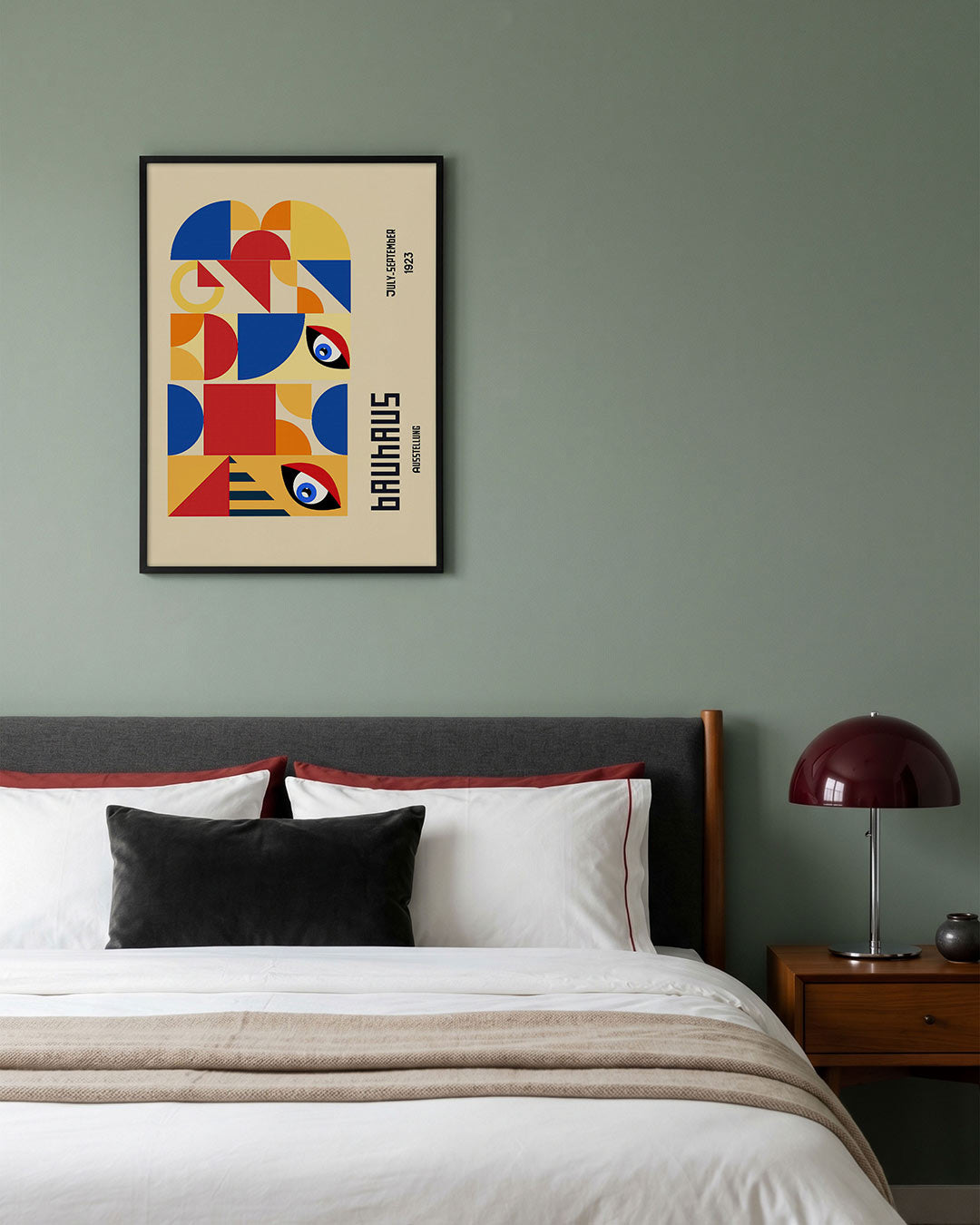 Vormen en kleurvlakken Poster