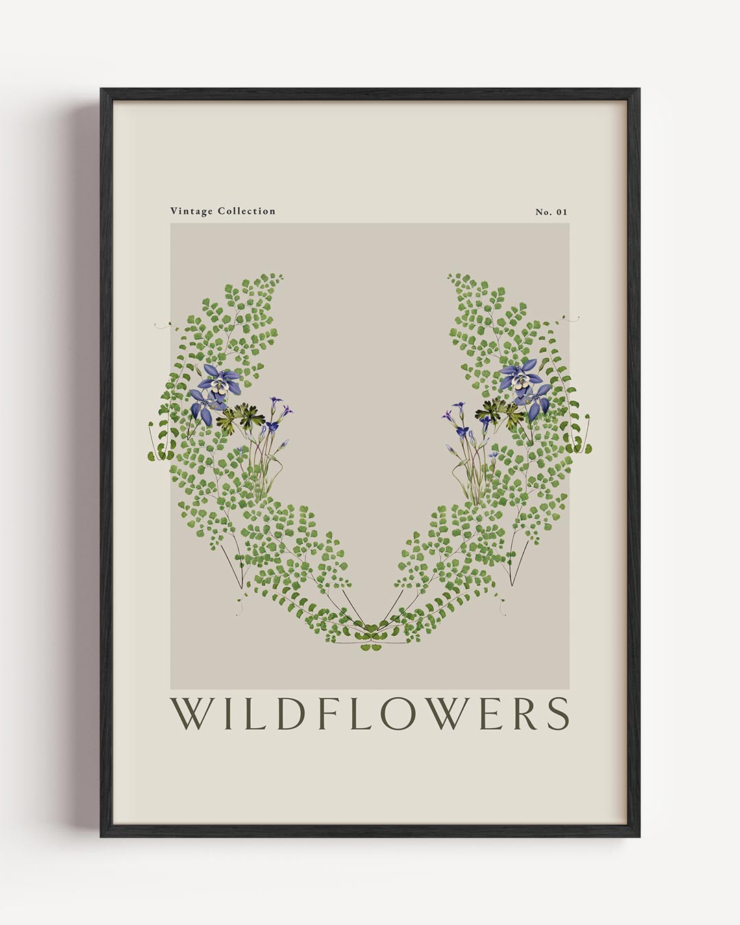 Vintage Wildflowers Poster-WallArtistic
