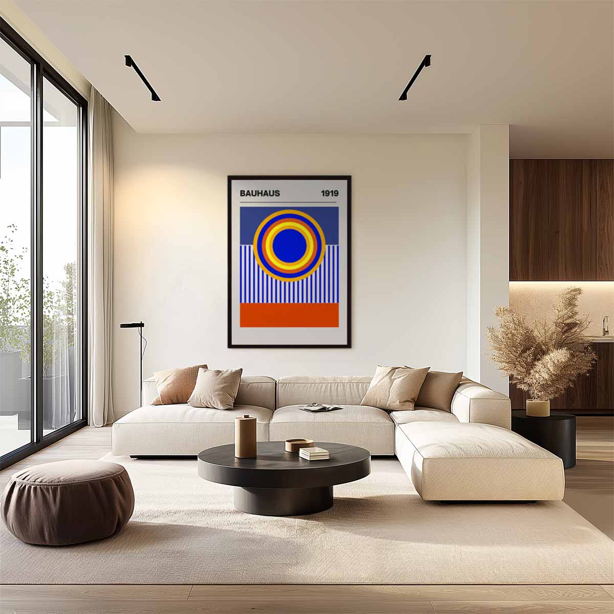 Bauhaus Stijl Poster Kunstwerk-canvas-dibond-plexiglas-wanddecoratie-WallArtistic