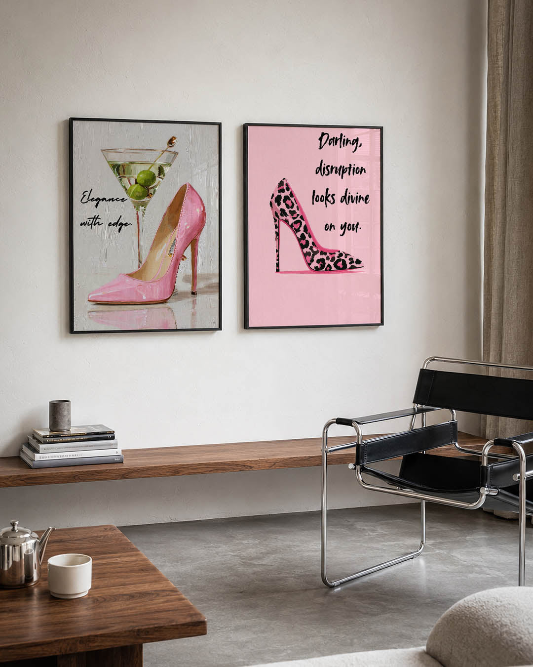 Glamour en stijl Posterset