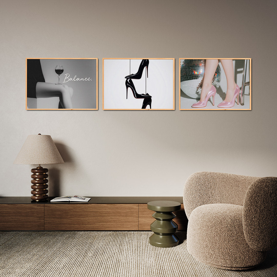 Evenwicht en elegantie Posterset