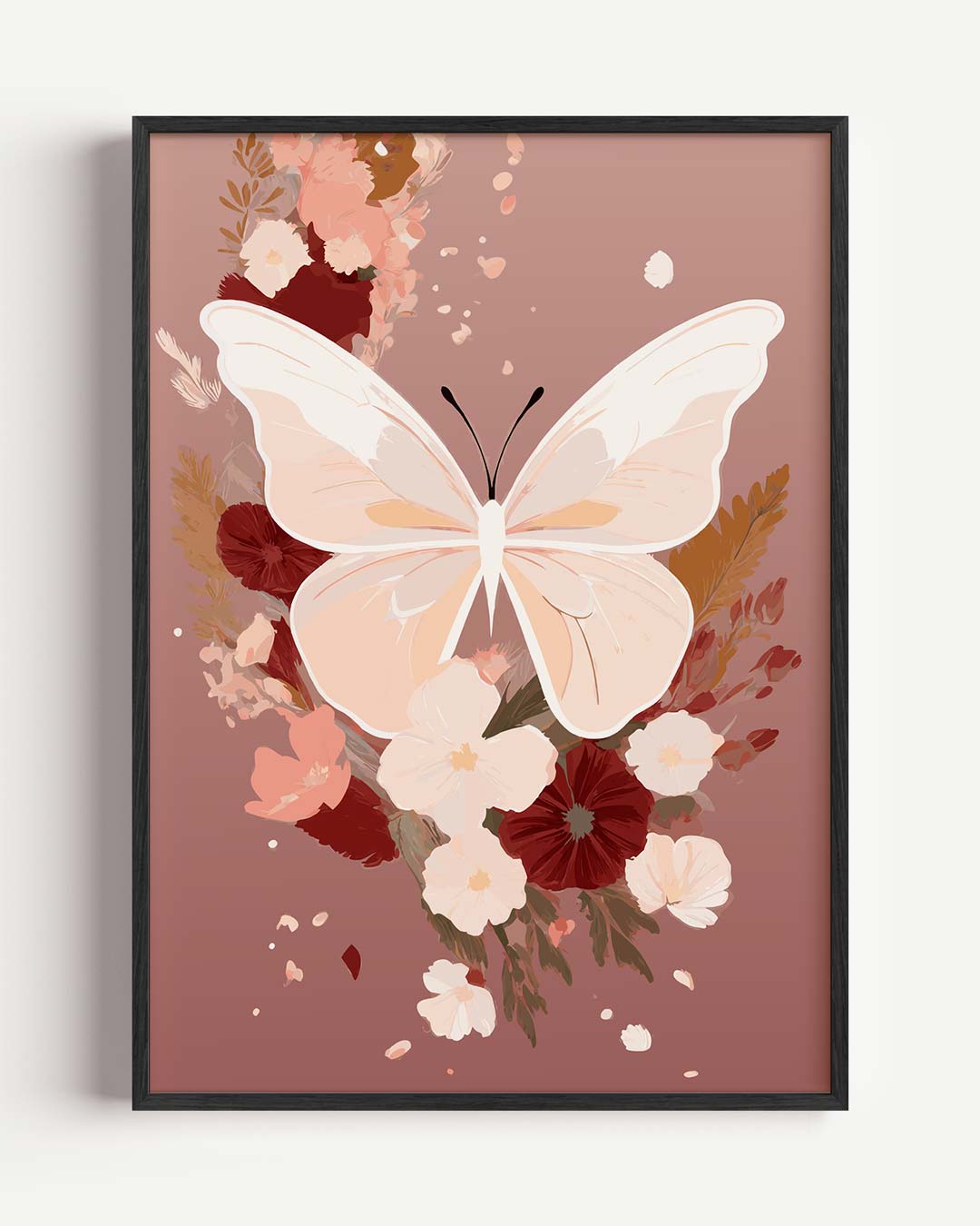 Vlinder & Bloem Bloemenpracht Poster