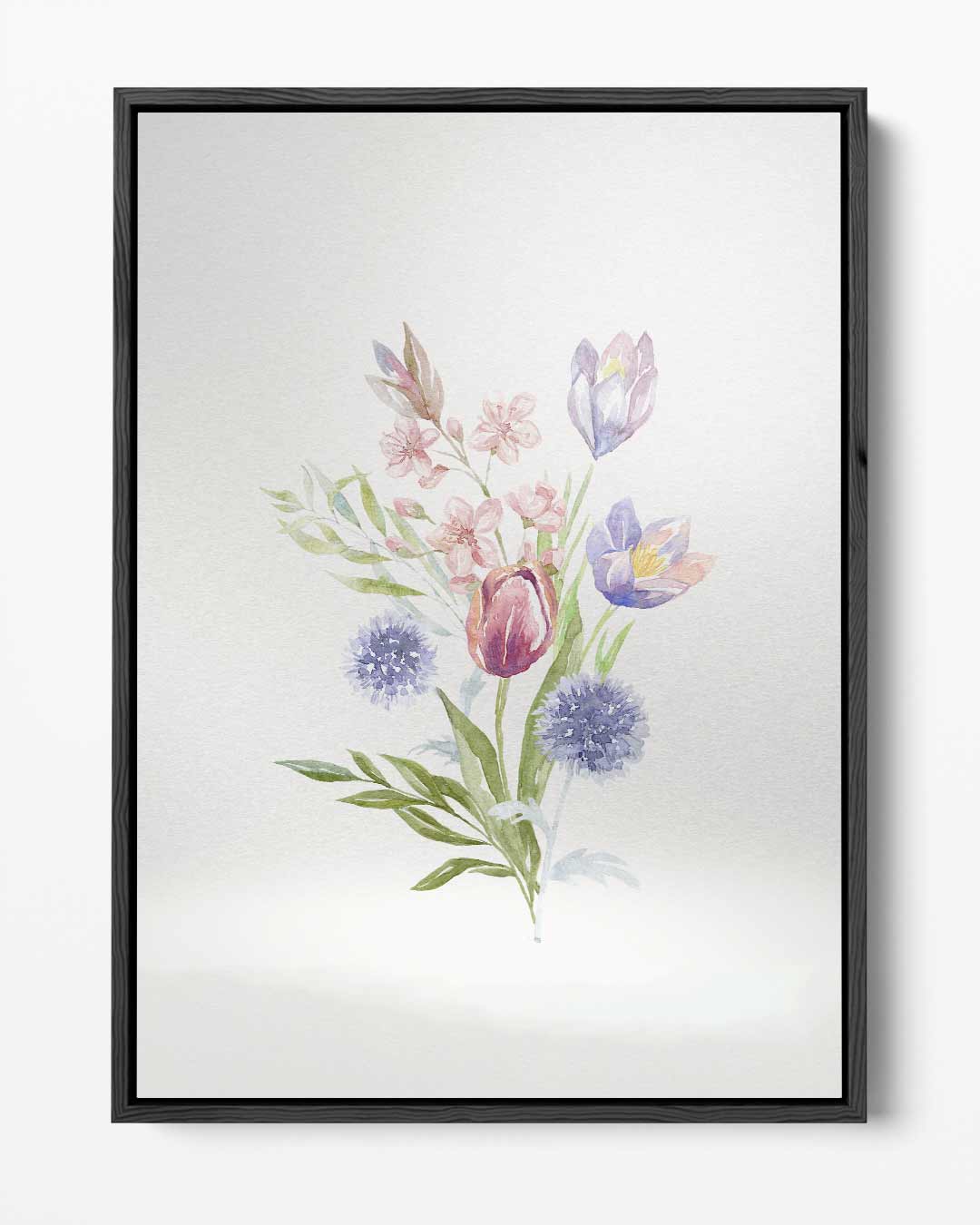 Dromerige Bloemenpracht Kunstwerk-canvas-dibond-plexiglas-wanddecoratie-WallArtistic