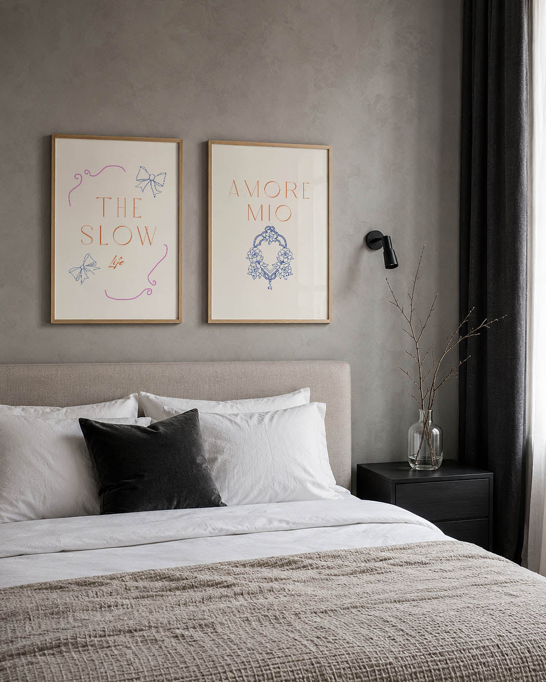 Rustige elegantie Posterset