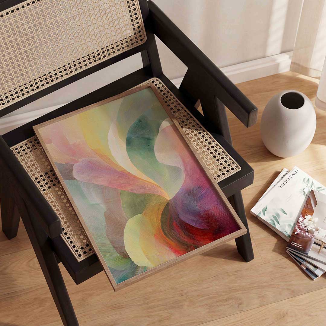 Abstracte vormen Poster