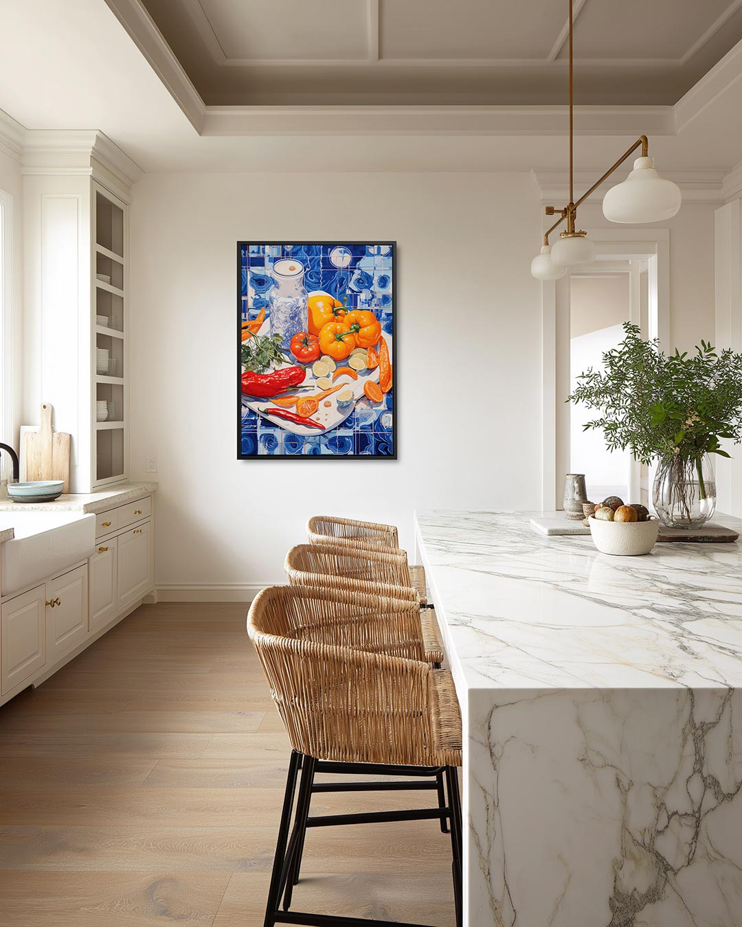Interieur scène Kunstwerk