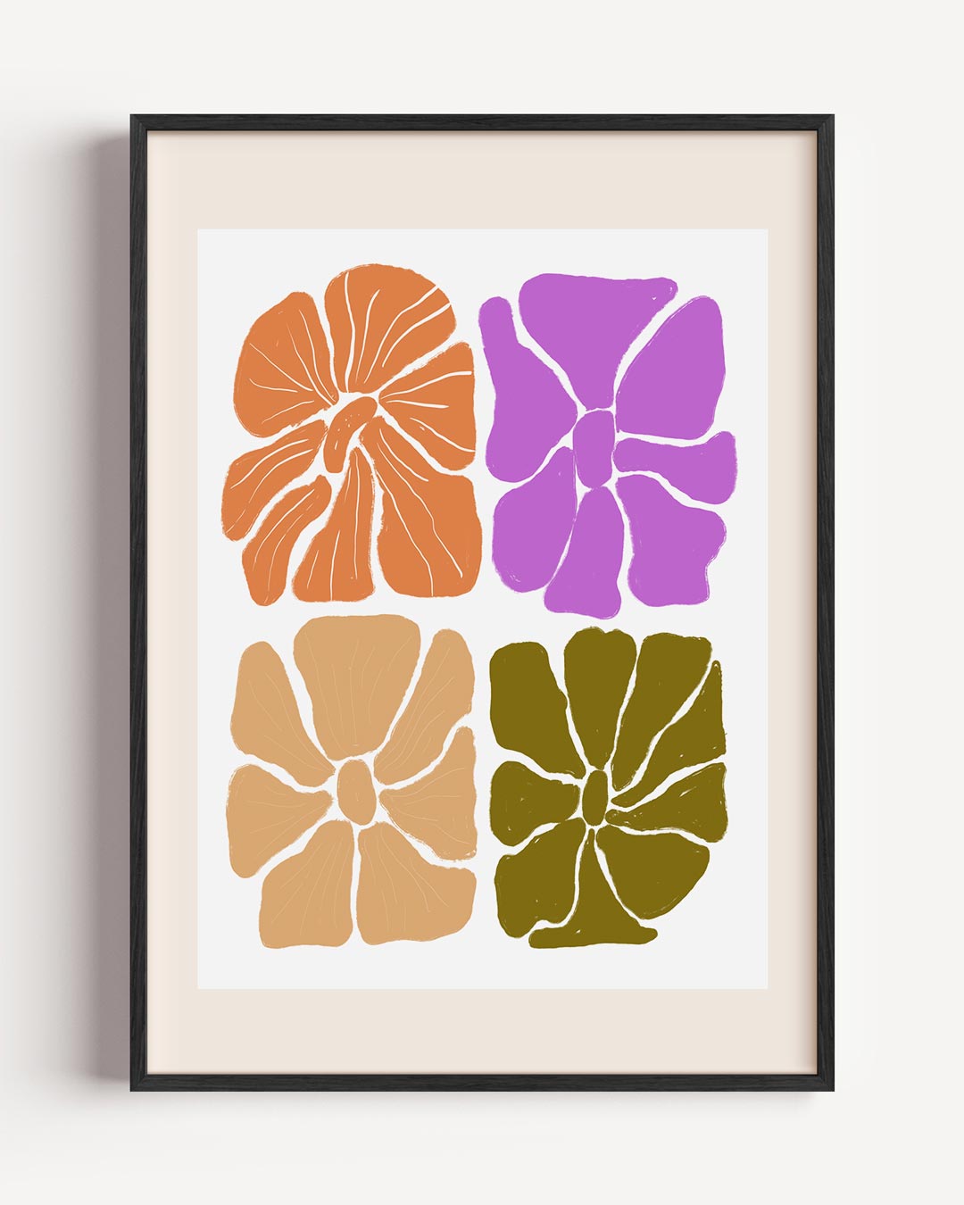 Kleurrijke Bloemenpracht Poster-WallArtistic