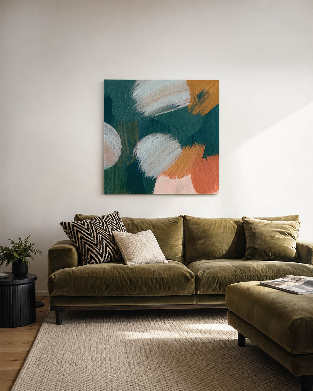 Kleurencompositie Kunstwerk