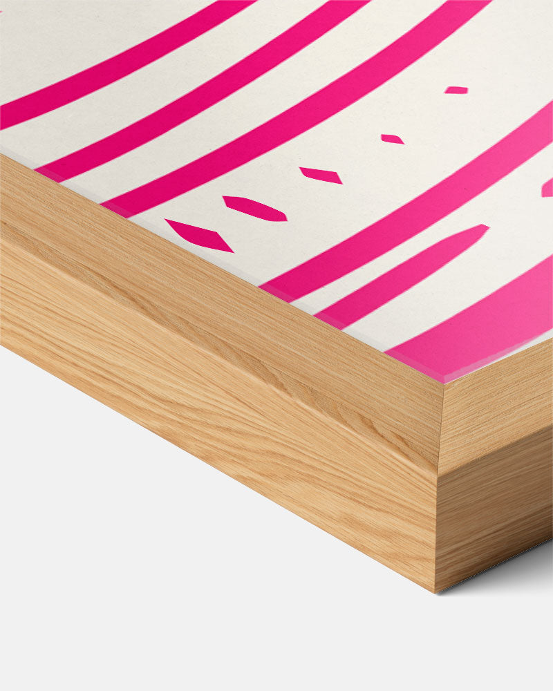 Trendy Schelpenprint Poster