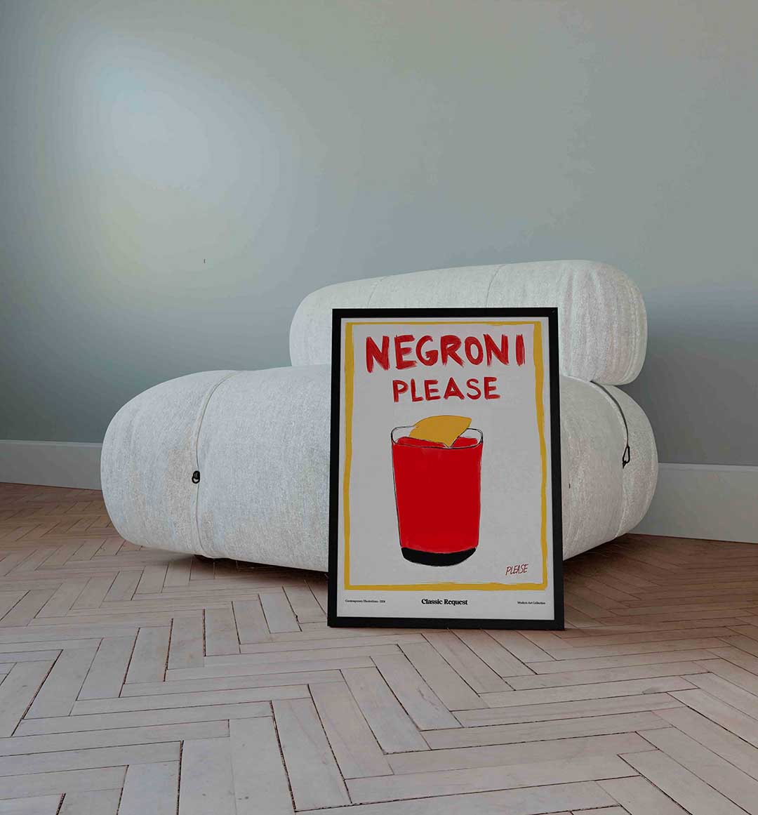 Negroni please Poster
