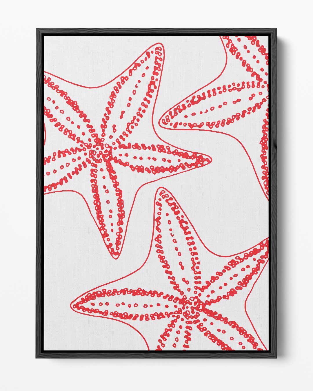 Sterren van de Zee Kunstwerk-canvas-dibond-plexiglas-wanddecoratie-WallArtistic