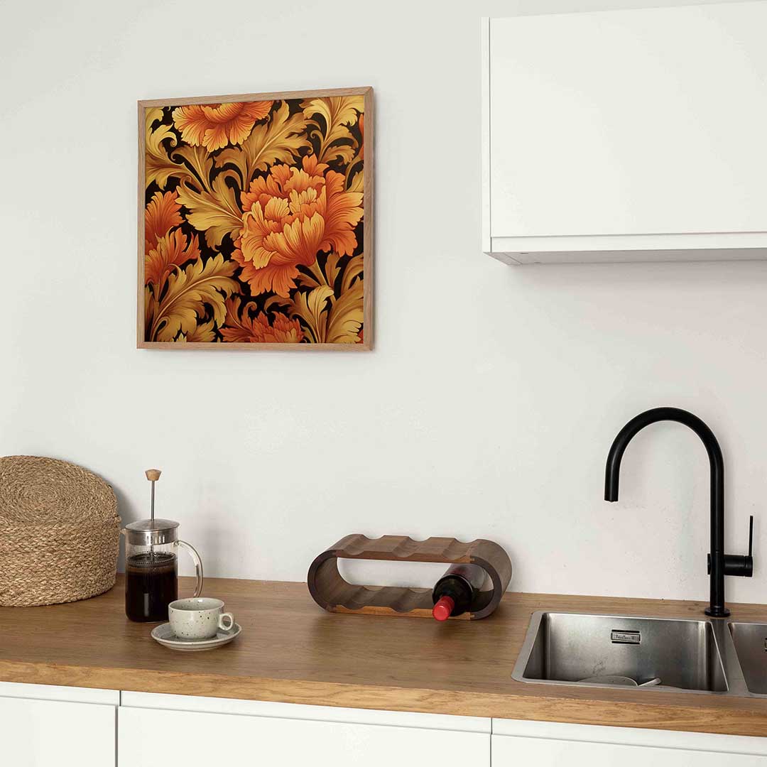 Bloemmotief Poster