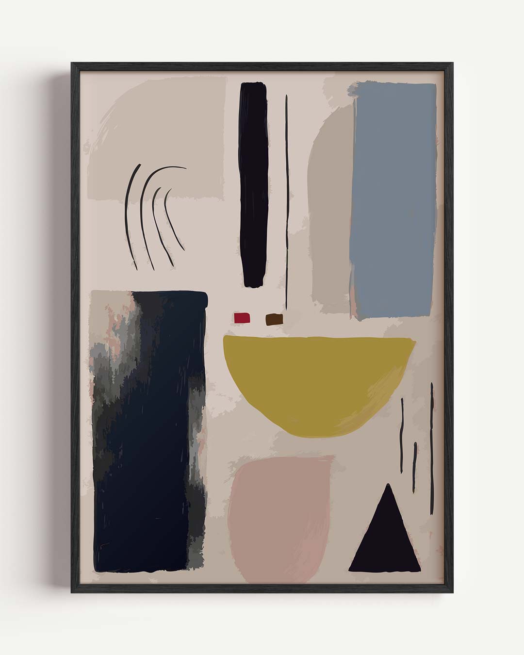 Moderne Abstracte Kunstposter