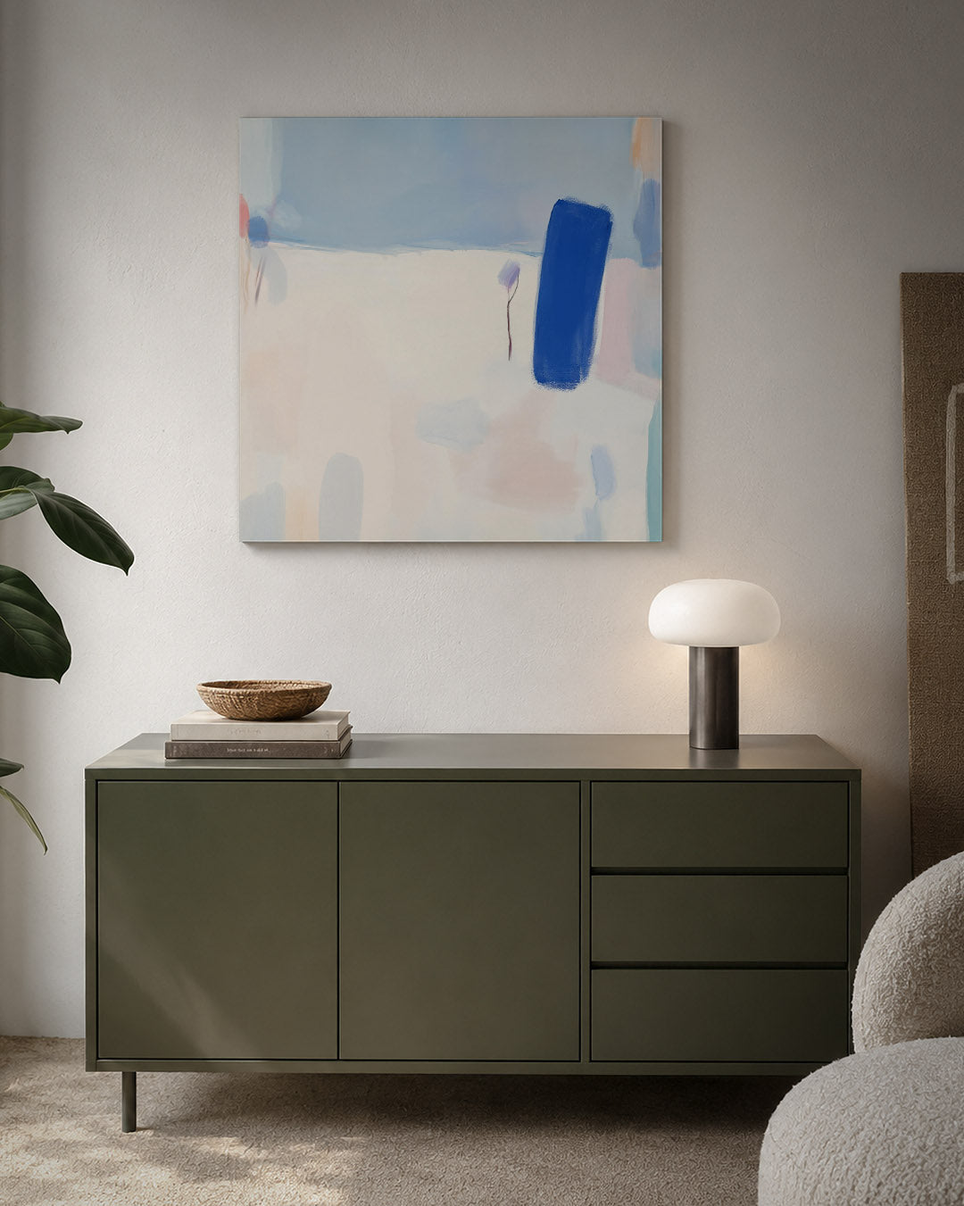 Kleurrijke vormen Kunstwerk