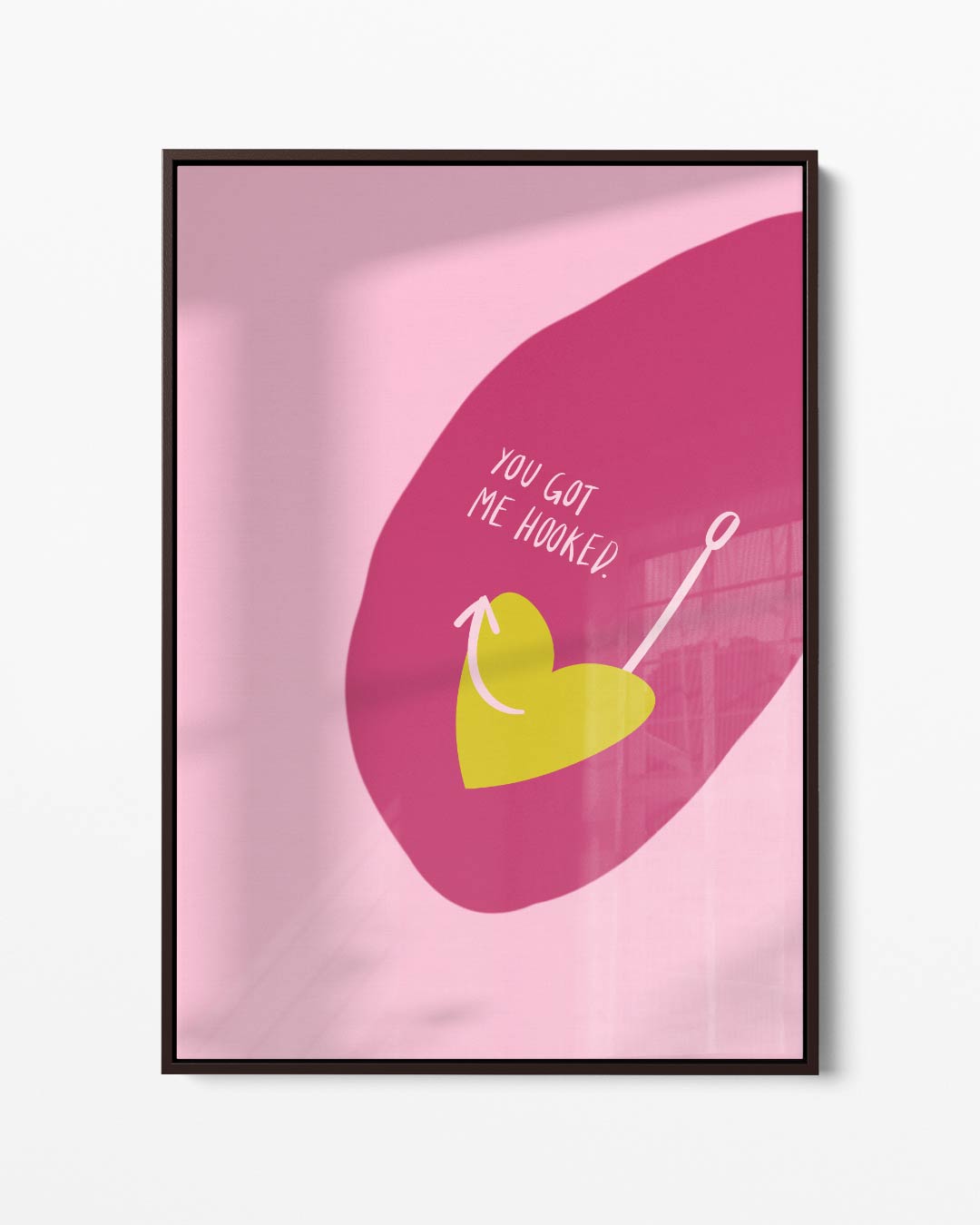 Hartenhaak Liefde Kunstwerk-canvas-dibond-plexiglas-wanddecoratie-WallArtistic