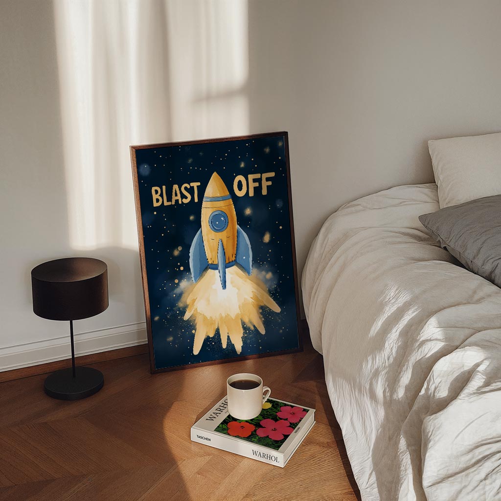 Ruimteavontuur Rakettenposter