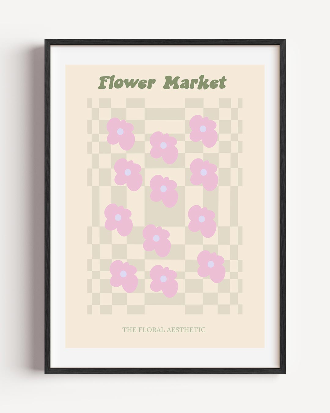 Bloemenmarkt Poster-WallArtistic