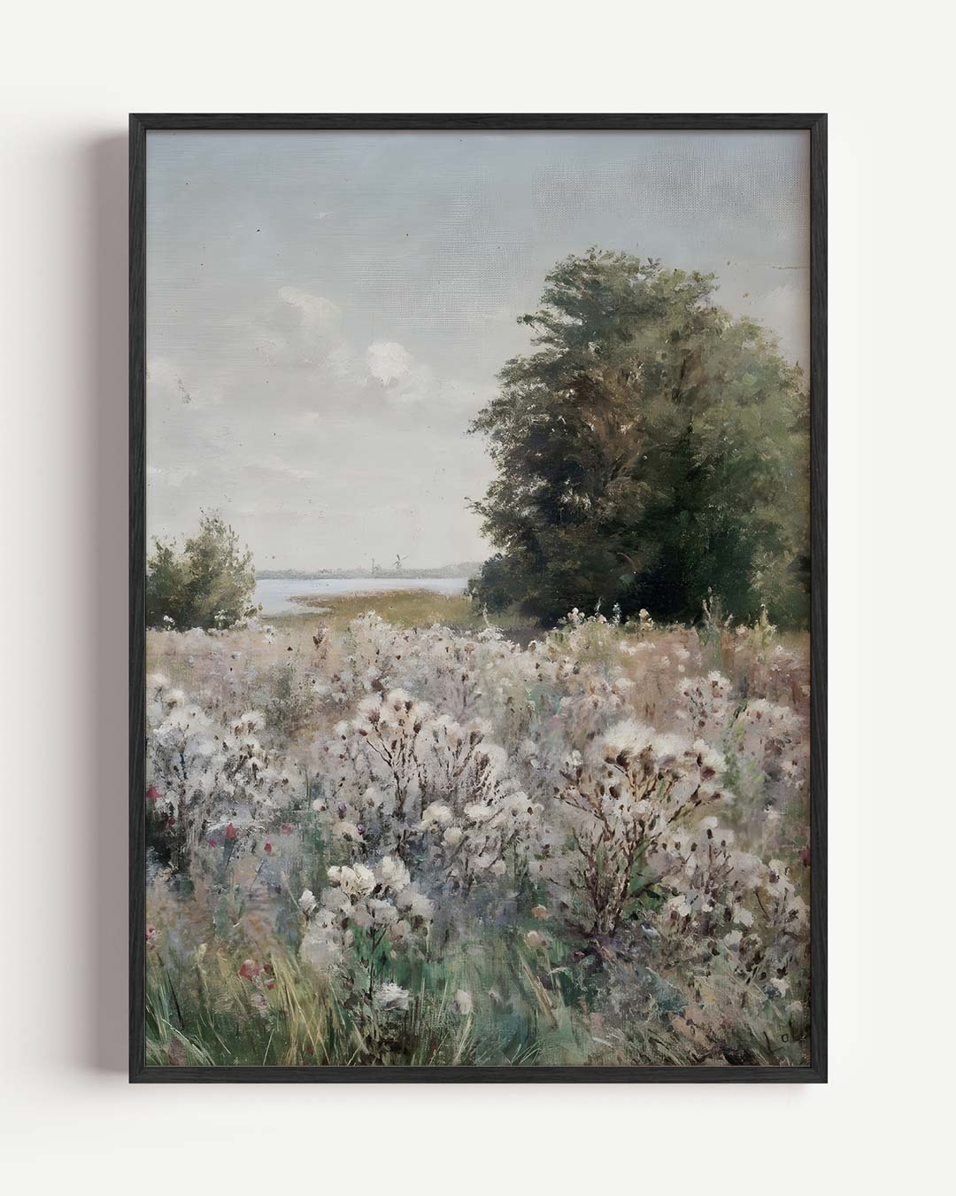 Zomerweelde aan het Meer Poster