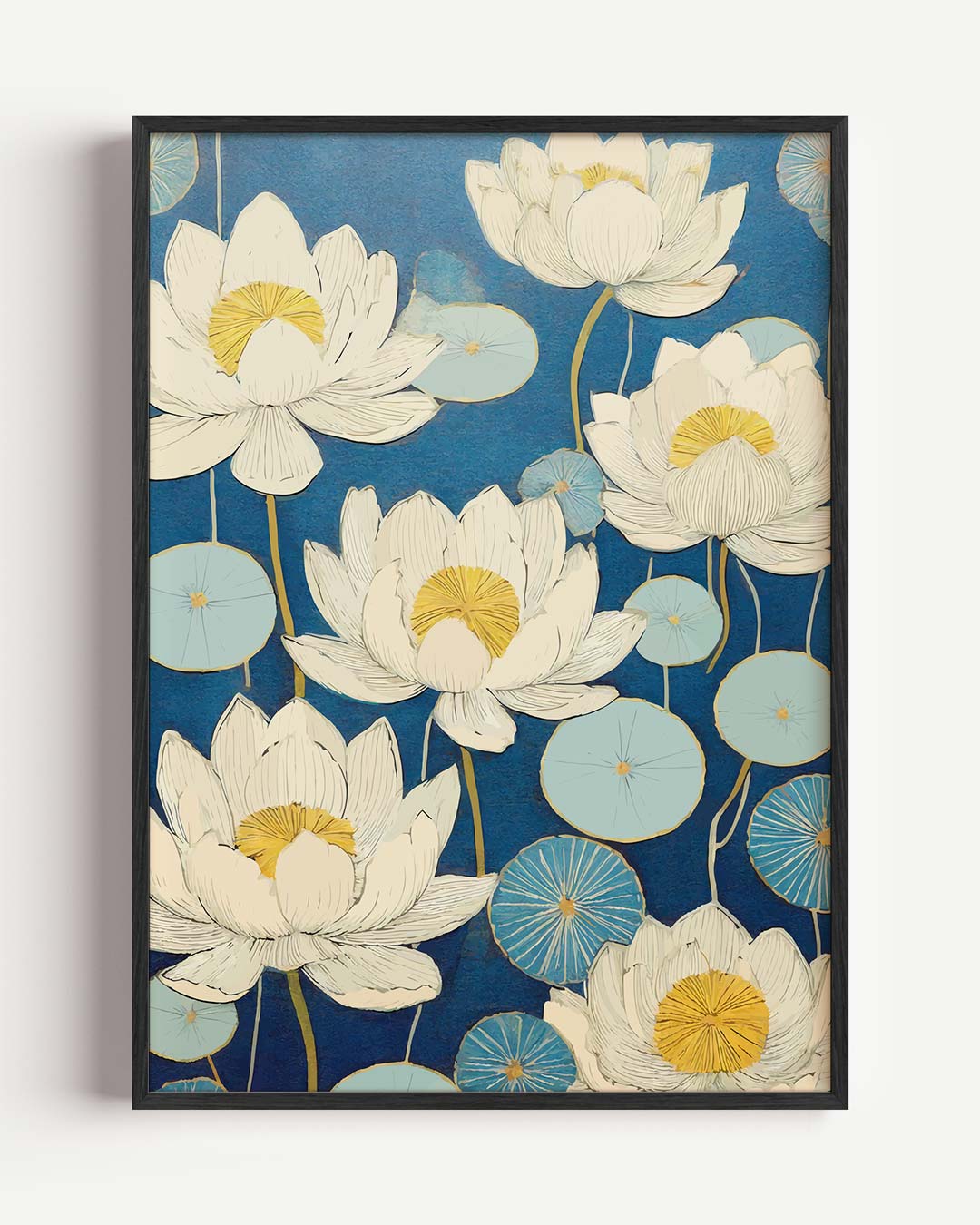 Bloeiende Lotus Droomposter