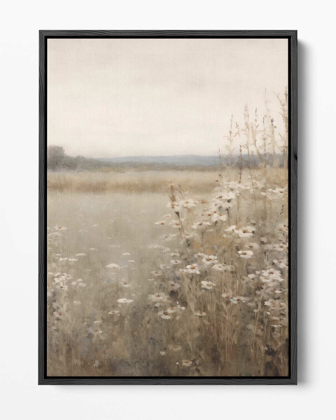 Zomersereniteit in de Weide Kunstwerk-canvas-dibond-plexiglas-wanddecoratie-WallArtistic