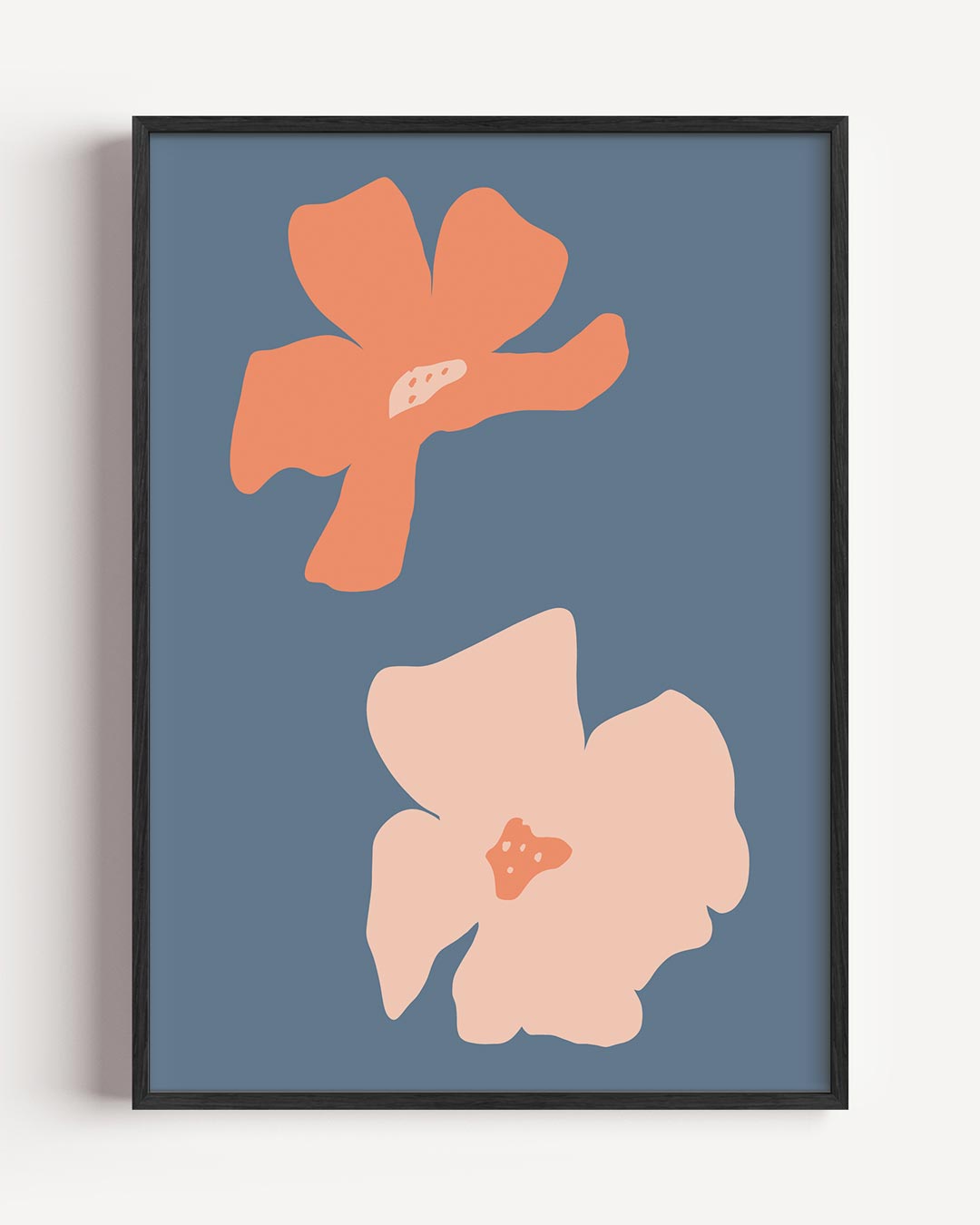 Bloemenpracht in Pastel Poster-WallArtistic