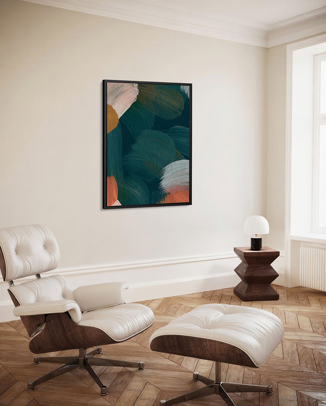 Kleurencompositie Kunstwerk