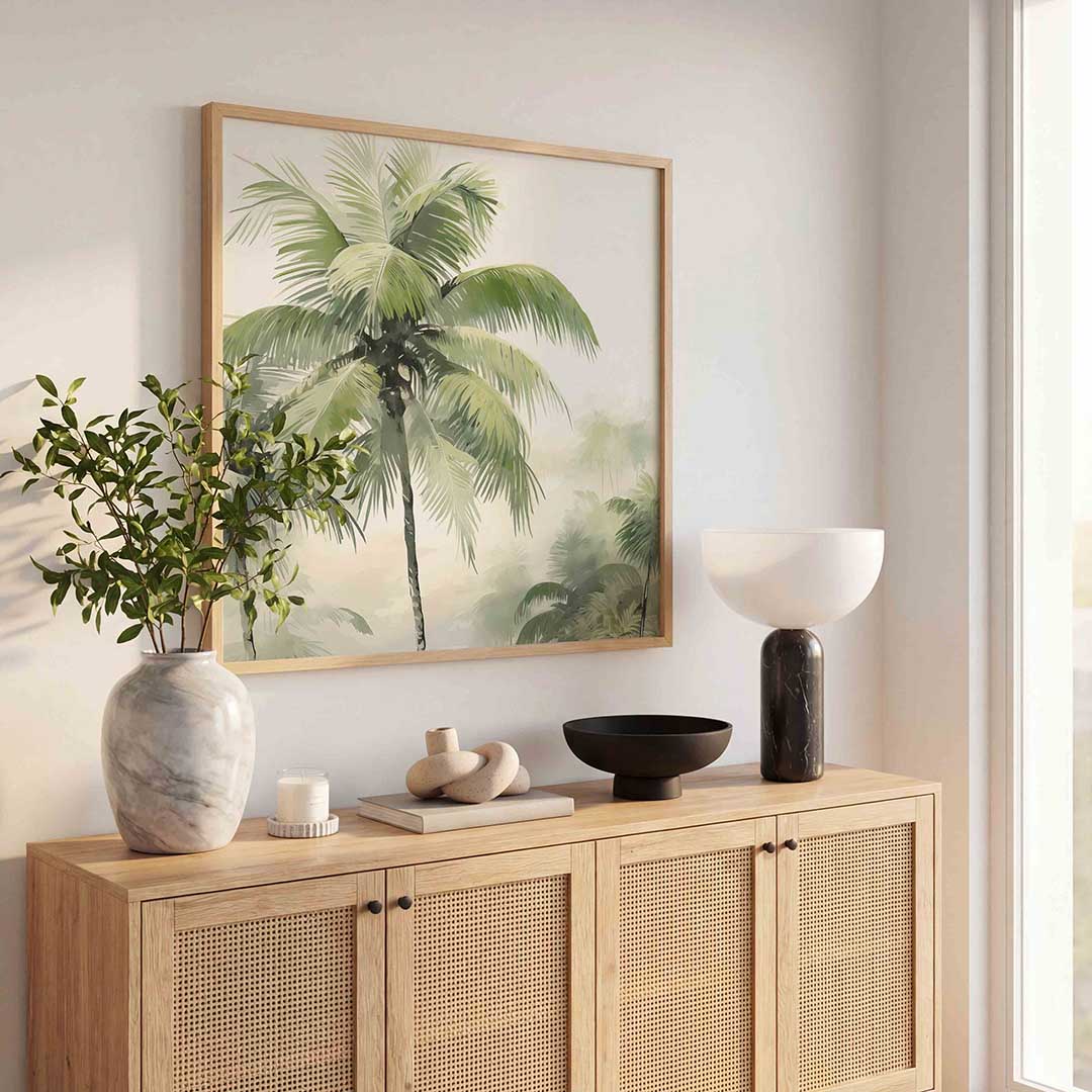 Tropische palm Poster