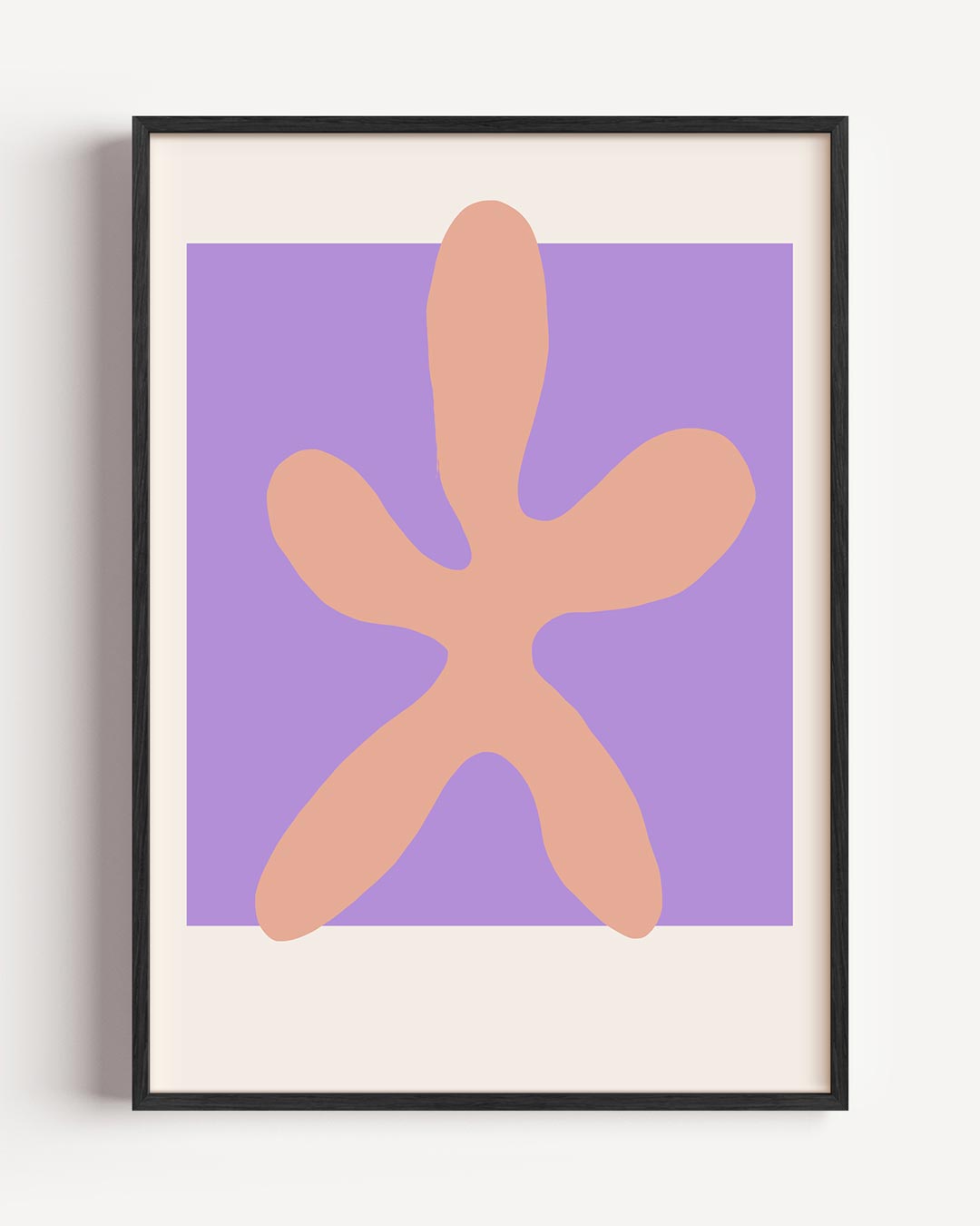 Pastel Bloem Abstract Poster-WallArtistic