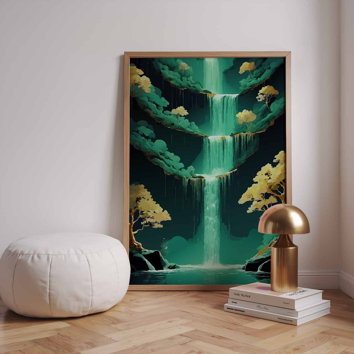 Waterval Droomlandschap Poster