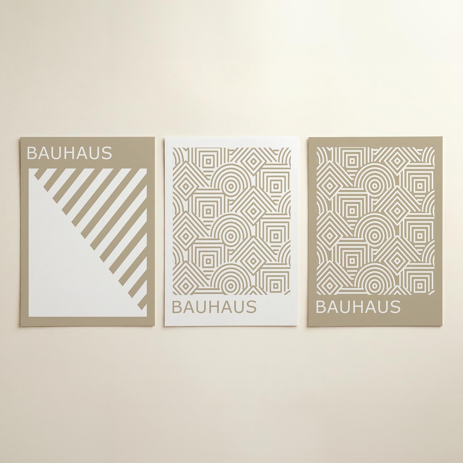 Diagonal lijnen Posterset