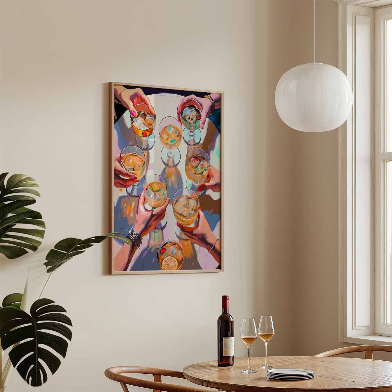 Gezellige Cheers Avond Poster