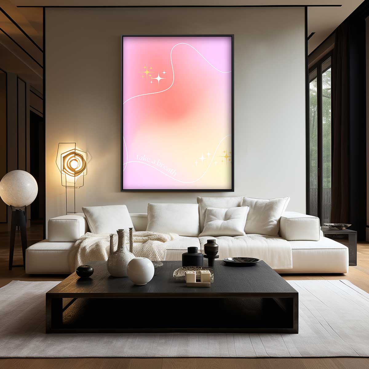 Take a Breath Wanddecoratie Kunstwerk-canvas-dibond-plexiglas-wanddecoratie-WallArtistic