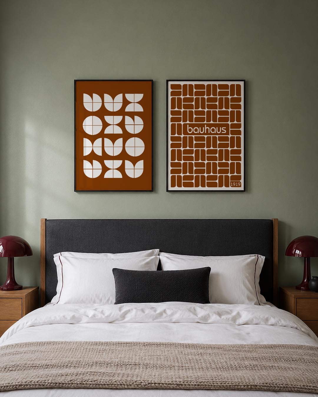 Vormritme en kleur Posterset