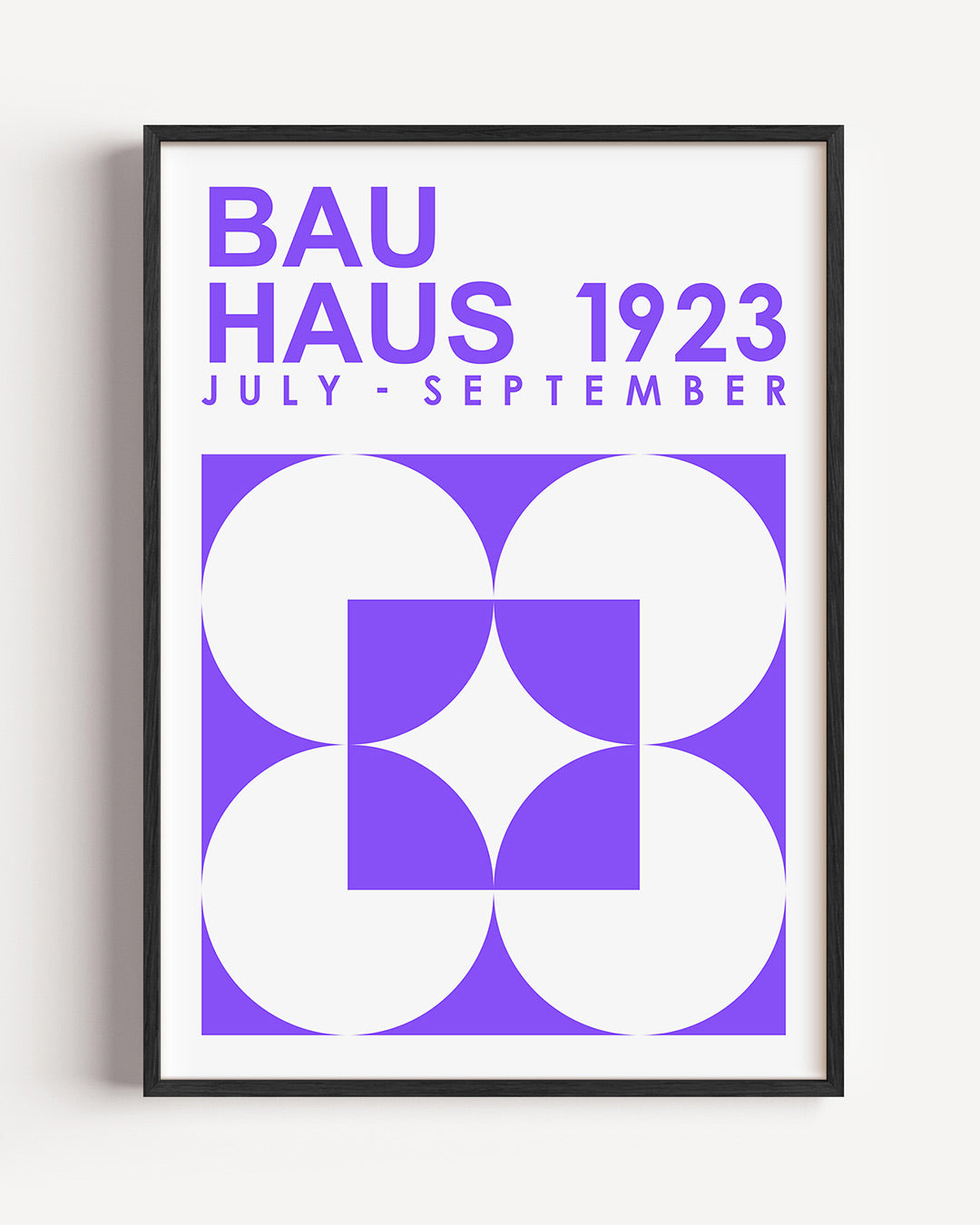 Vormen en vlakken Poster