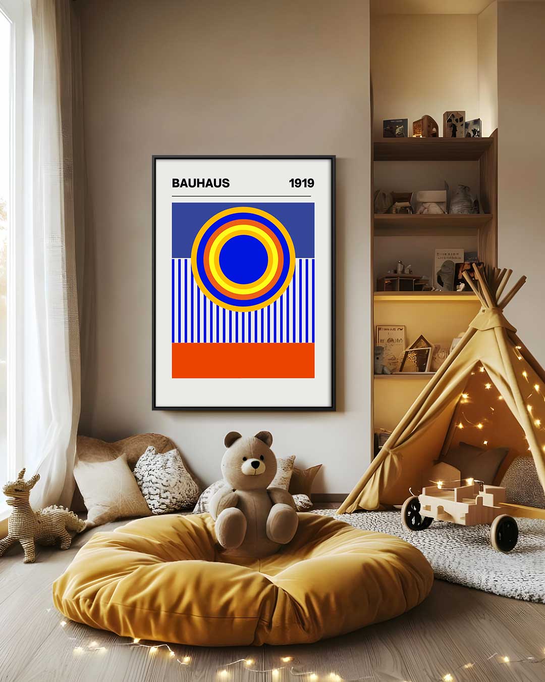Bauhaus Stijl Poster Kunstwerk-canvas-dibond-plexiglas-wanddecoratie-WallArtistic