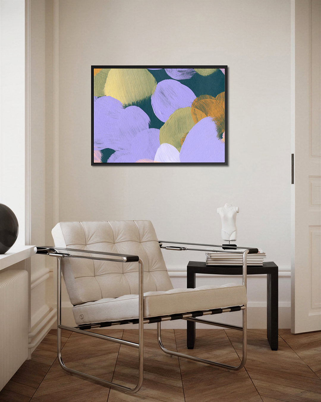 Kleurrijke vormen Kunstwerk