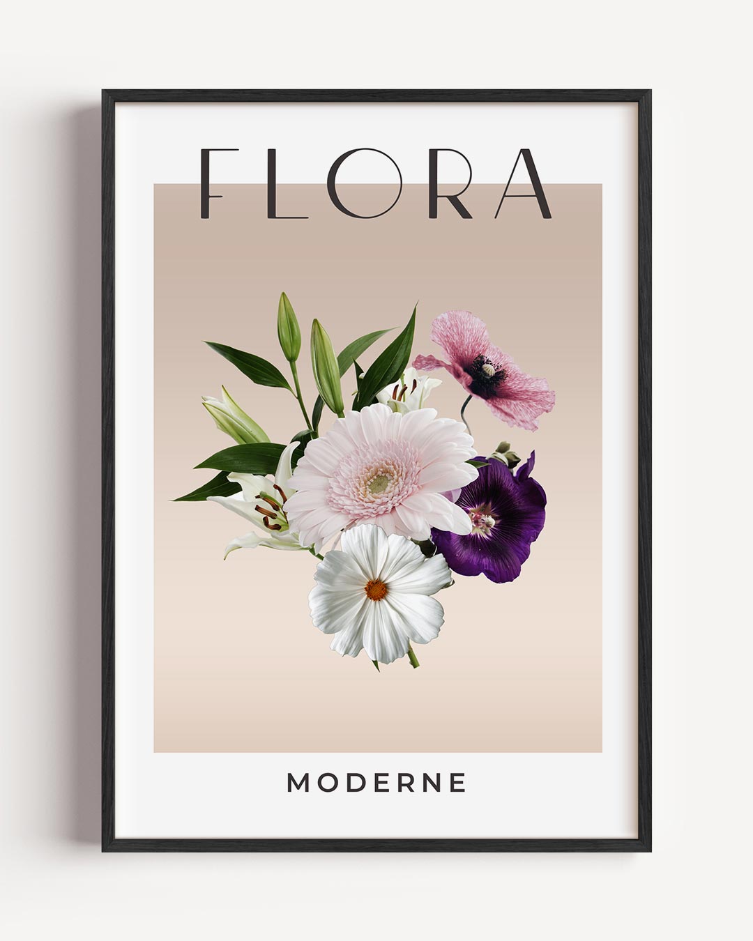 Moderne Flora Bloemenposter-WallArtistic