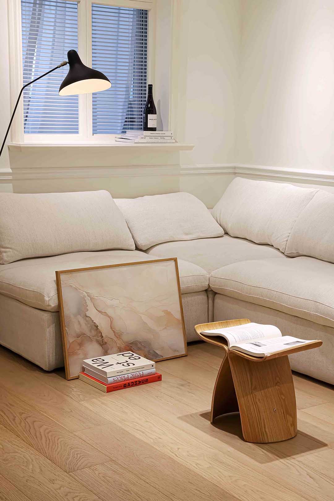 Abstracte lijnen en vormen Poster