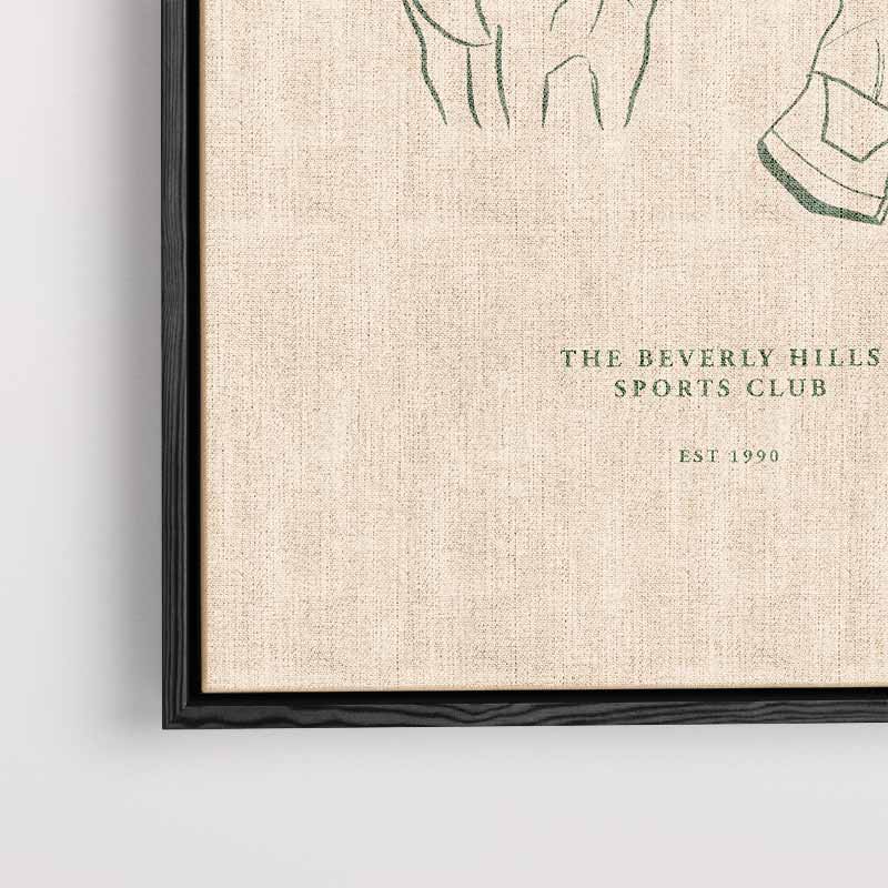 Elegant Paardenstad en Sportvormen Kunstwerk-canvas-dibond-plexiglas-wanddecoratie-WallArtistic