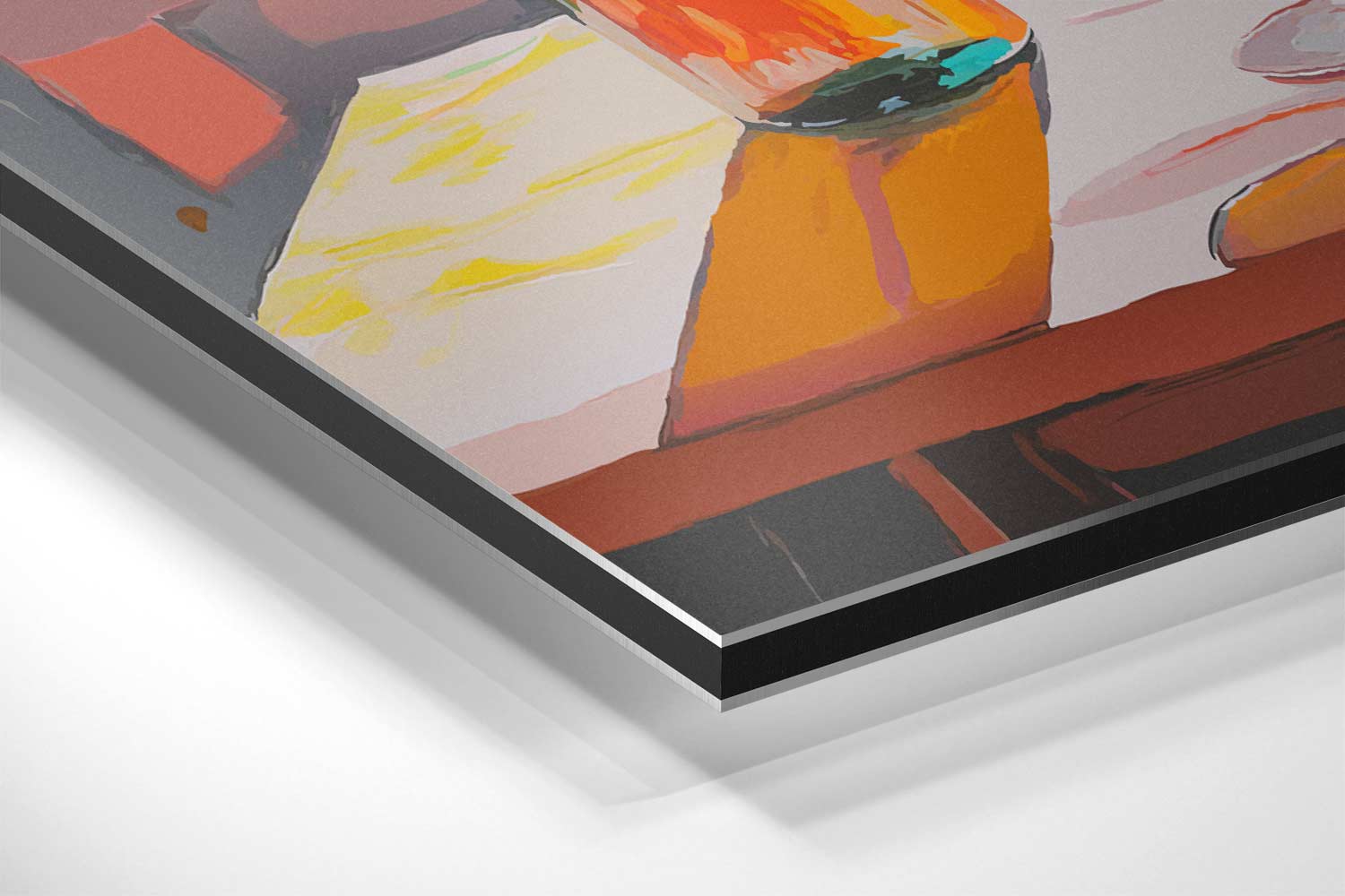 Zomerse Vensterbank Charme Kunstwerk-canvas-dibond-plexiglas-wanddecoratie-WallArtistic
